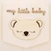 Placa decorativa Madera My little Baby Artemio
