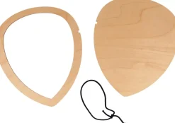 Plantilla De Madera Para Macramé Hoja Artemio 20cm