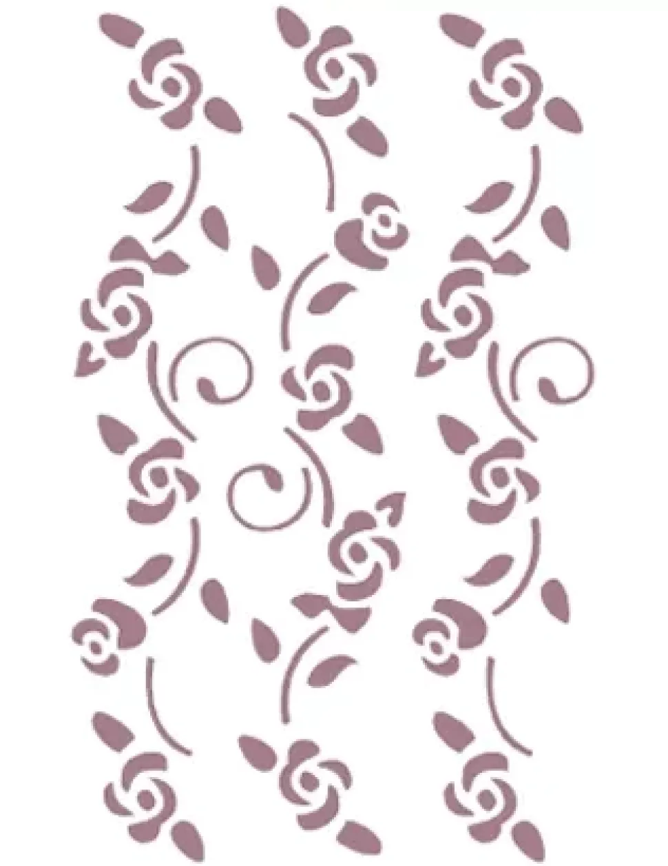 Plantilla de Stencil D-122 Cenefas 15x21cm Dayka