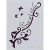 Plantilla de Stencil A6-0024 Eres mi vida 15x10,5cm Dayka