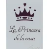 Plantilla de Stencil A6-019 La Princesa de la casa 15x10,5cm Dayka