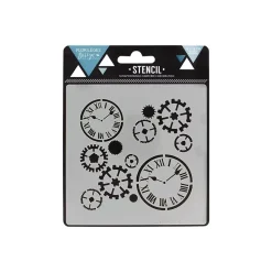 Plantilla de stencil A lo largo del tiempo Florileges Design