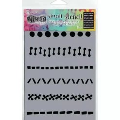 Plantilla de Stencil A Stitch In Time Dylusions Ranger 12x20cm