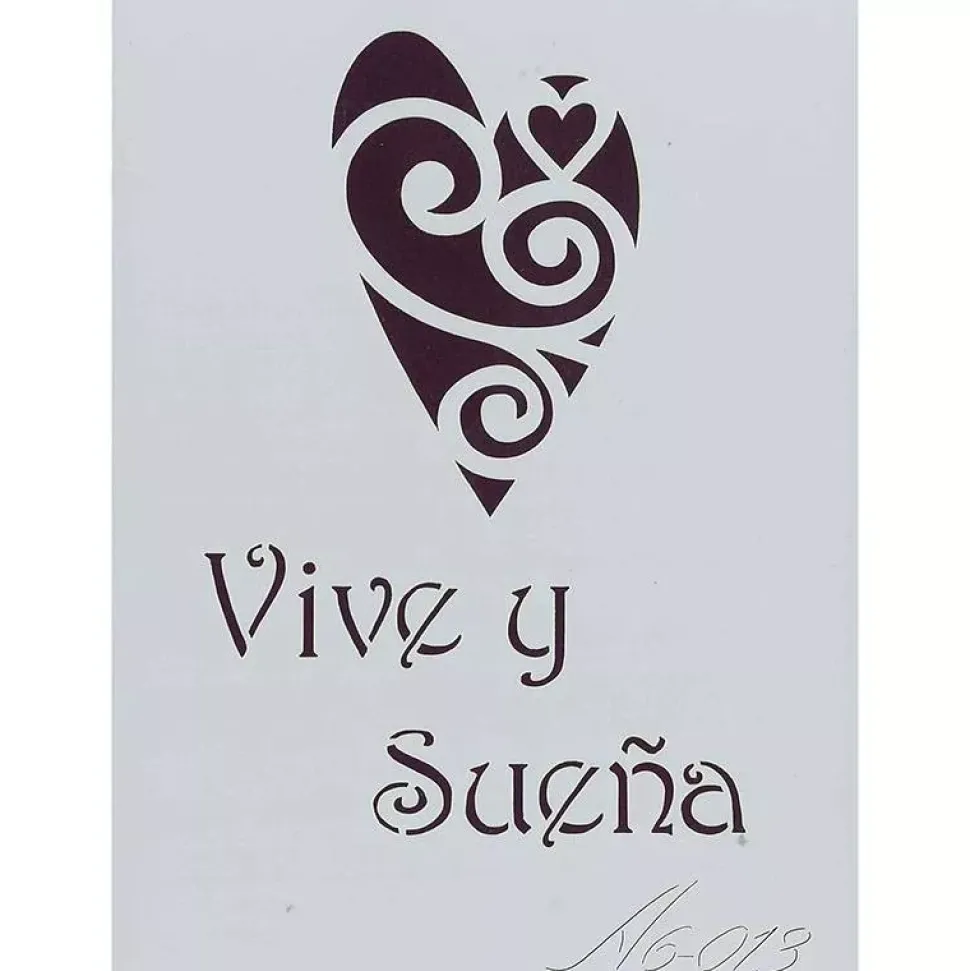 Plantilla de Stencil A6-0013 Vive y sueña 15x10,5cm Dayka