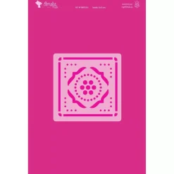 Plantilla de stencil Azulejos hidráulicos 13x13cm