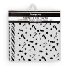 Plantilla de stencil Bastones de caramelo Romantic Candy Christmas Stamperia 18x18cm