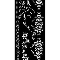 Plantilla de stencil Bordes Old Lace Stamperia 15x25cm