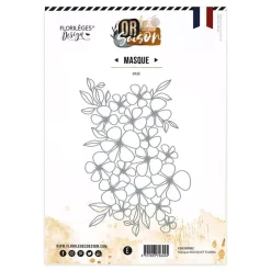 Plantilla de stencil Bouquet Floral Florilèges Design