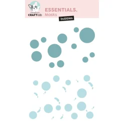 Plantilla de Stencil Bubbles Creative Craftlab Studio Light