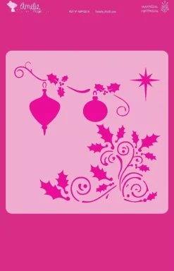 Plantilla de stencil Campanilla 20x20cm