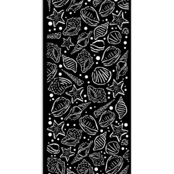 Plantilla de stencil Caracolas Sea Land Stamperia 12x25cm