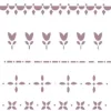 Plantilla de Stencil Cenefas 15x21cm V-154 Dayka