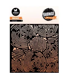 Plantilla de stencil Circles Grunge Collection Studio Light