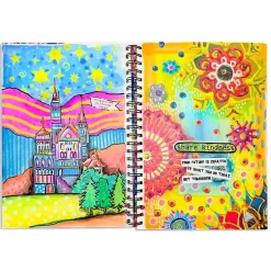 Plantilla de stencil Curious Castle Art by Marlene Studio Light