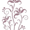 Plantilla de Stencil D-123 Floral15x21cm Dayka