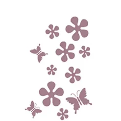 Plantilla de Stencil D-114 Margaritas 15x21cm Dayka