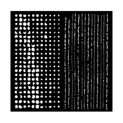 Plantilla de stencil Doble Textura The Nutcracker Stamperia 18x18cm