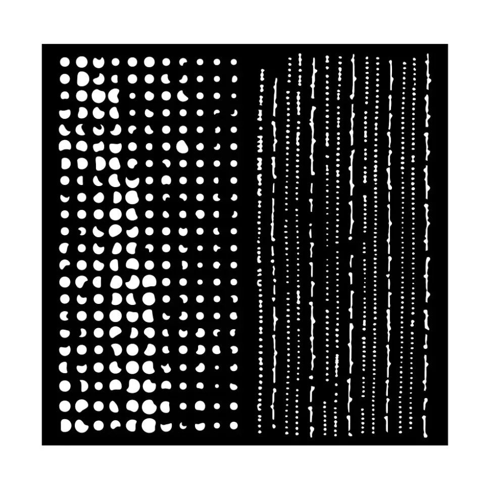 Plantilla de stencil Doble Textura The Nutcracker Stamperia 18x18cm