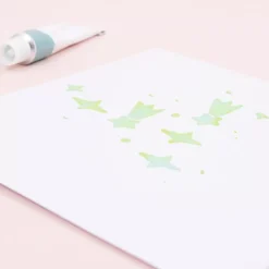 Plantilla de Stencil Estrellas All You Need is Christmas Craftelier 15x15cm