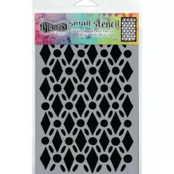 Plantilla de Stencil Fancy Floor Dylusions Ranger 12x20cm