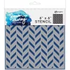 Plantilla de Stencil Flip Flop Chevron Simon Hurley Ranger