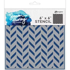 Plantilla de Stencil Flip Flop Chevron Simon Hurley Ranger