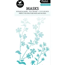 Plantilla de stencil Floral Branch Essentials Studio Light