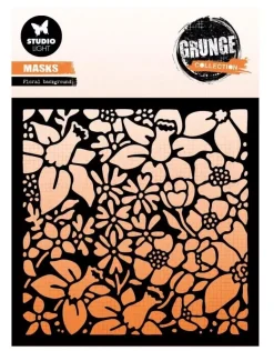 Plantilla De Stencil Floral Background Grunge Collection Studio Light