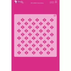 Plantilla de stencil Fondo cuadrados 20x20cm