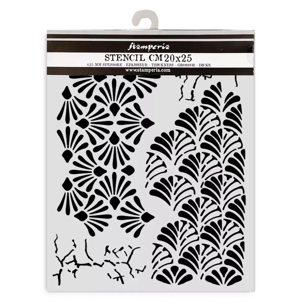 Plantilla de stencil Fondos Mixtos Alterego Stamperia