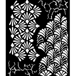 Plantilla de stencil Fondos Mixtos Alterego Stamperia