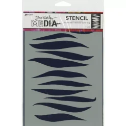 Plantilla de Stencil Gusts Dina Wakley Media Ranger 22x15cm