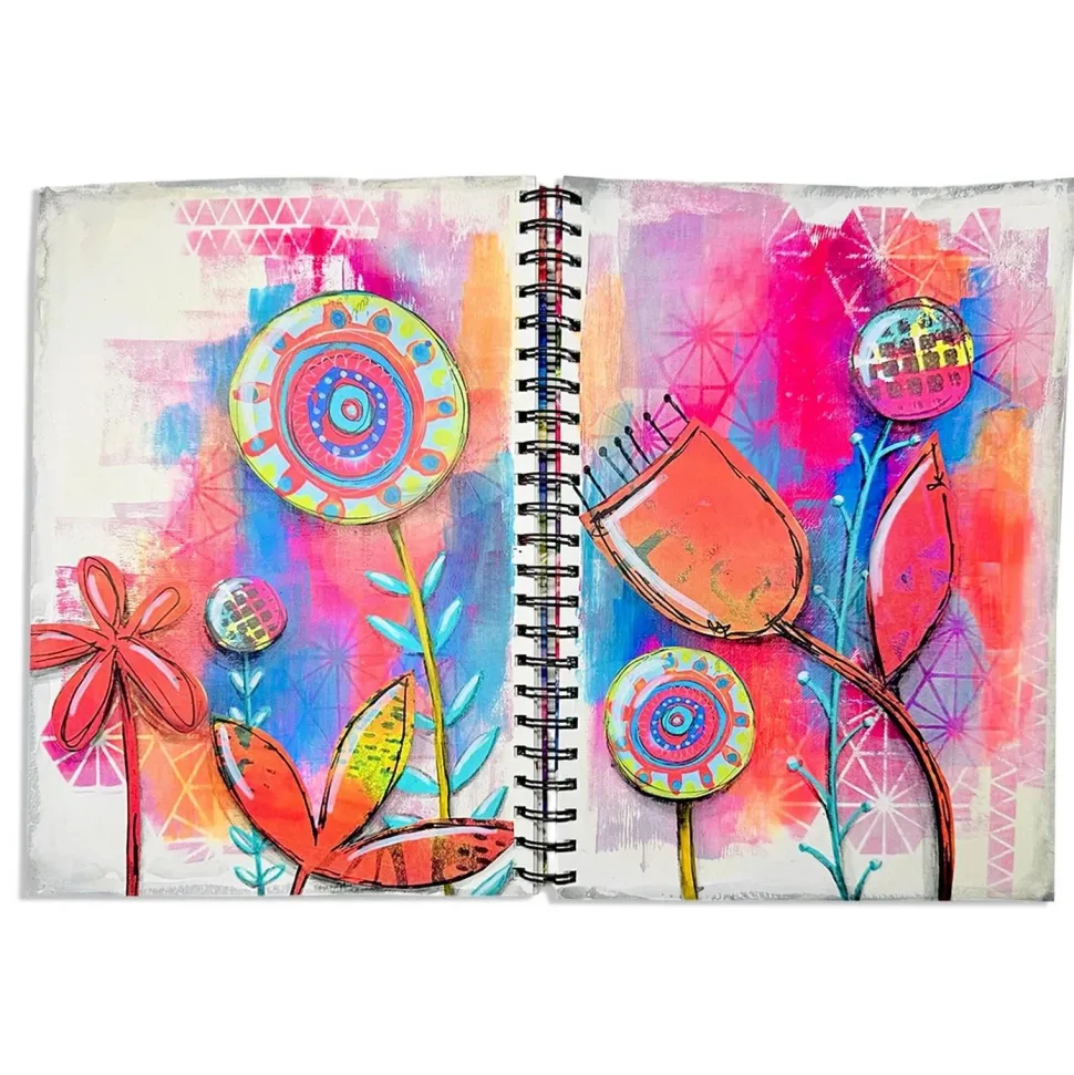 Plantilla de stencil Hexagon Style Art by Marlene Studio Light