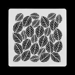 Plantilla de stencil Hojas Florileges Design