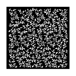 Plantilla de stencil Hojas Garden Stamperia 18x18cm