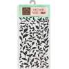 Plantilla de stencil Hojas Secret Diary Stamperia 12x25cm