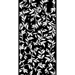 Plantilla de Stencil Hojas Welcome Home Create Happiness Stamperia 12x25cm