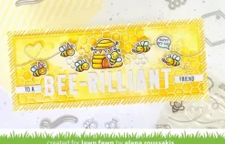 Plantilla de stencil Honeycomb Lawn Fawn 15x15cm