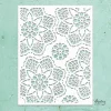 Plantilla de stencil Kreativa Doilies Mintay 15x20cm