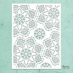 Plantilla de stencil Kreativa Doilies Mintay 15x20cm