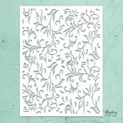 Plantilla de stencil Kreativa Floral Mintay 15x20cm