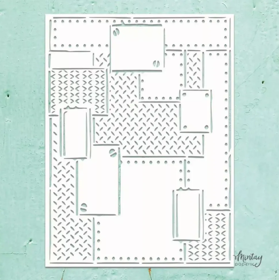 Plantilla de Stencil Kreativa Steel Mintay 15x20cm