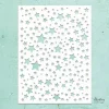 Plantilla de Stencil Kreativa Stars Mintay 15x20cm