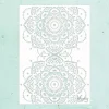 Plantilla de Stencil Kreativa Mandala Mintay 15x20cm
