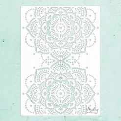 Plantilla de Stencil Kreativa Mandala Mintay 15x20cm