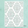 Plantilla de Stencil Kreativa Damask Mintay 15x20cm