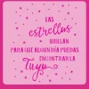 Plantilla de stencil Las estrellas brillan 20x20cm