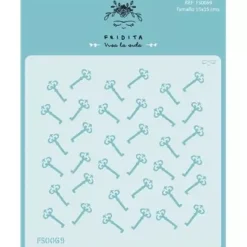 Plantilla de stencil Llaves15x15cm