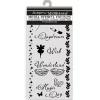 Plantilla de stencil Magic Day Wonderland Stamperia 12x25cm