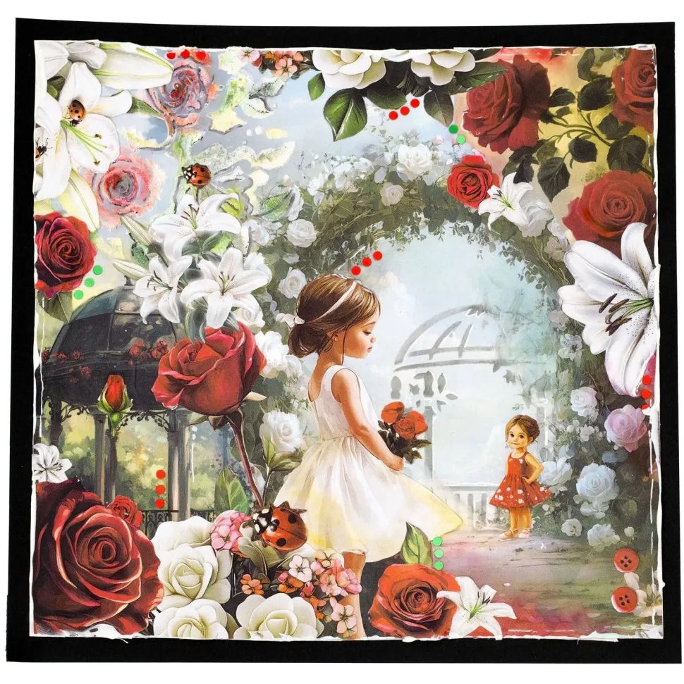 Plantilla de Stencil Making Memories Essentials Collection Studio Light